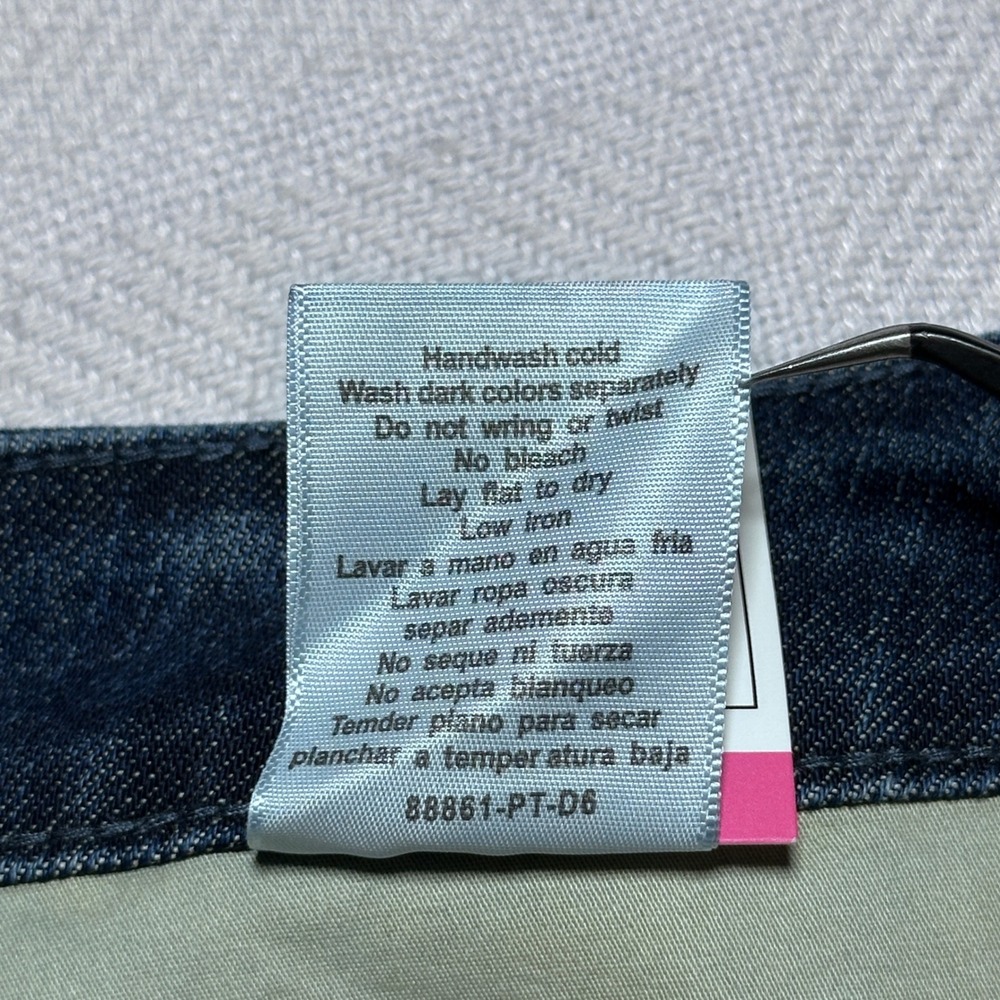 NEW Judy Blue Straight Leg Jeans Women 24W Petite Tummy Control Mid Rise Dark - Picture 6 of 14